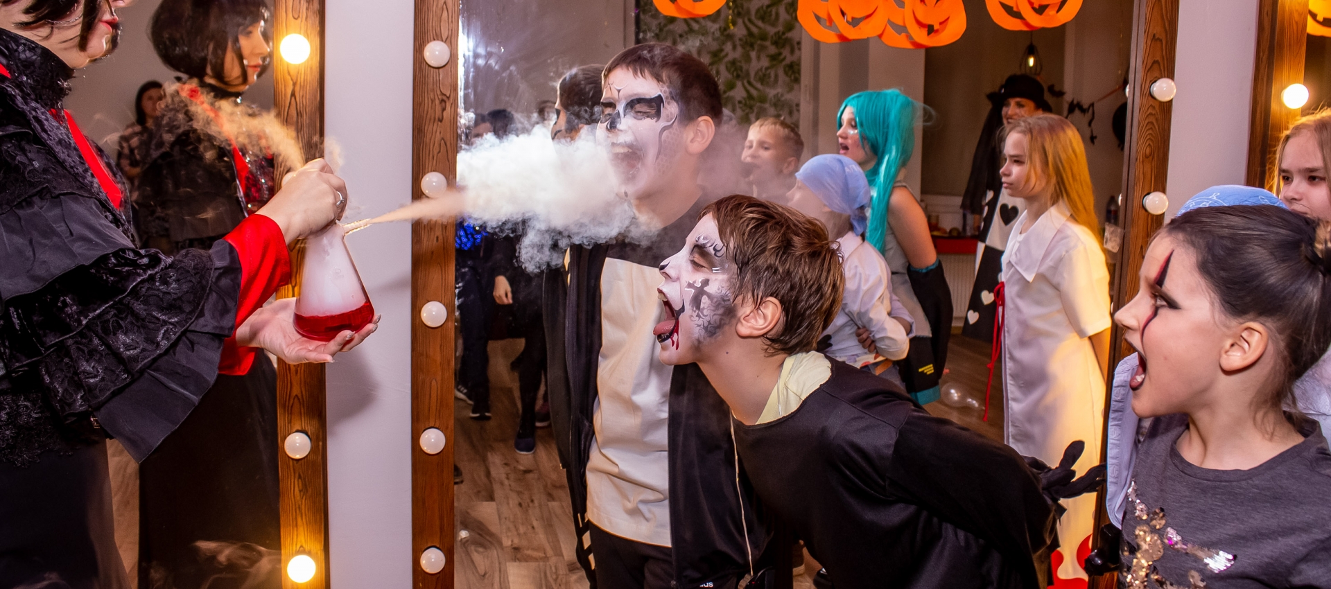 Проведение праздника: Хэллоуин для школьников