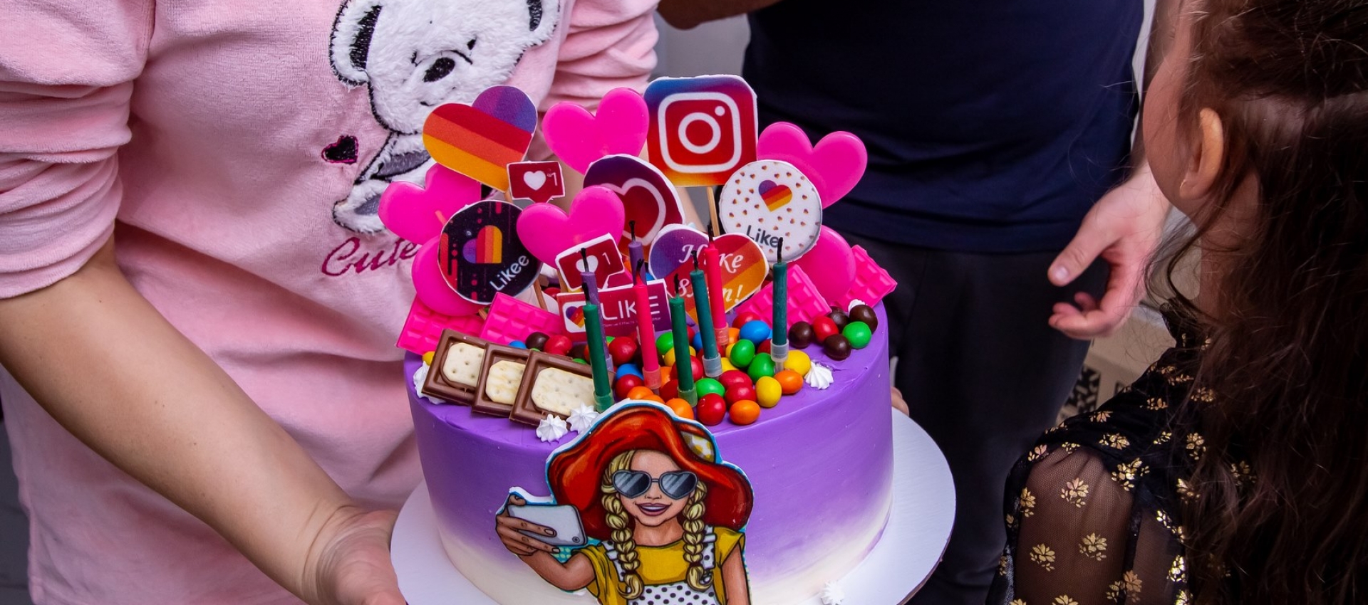 Проведение праздника: День рождения, Нике 8 лет