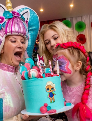 Проведение праздника: День рождения, Вике 5 лет